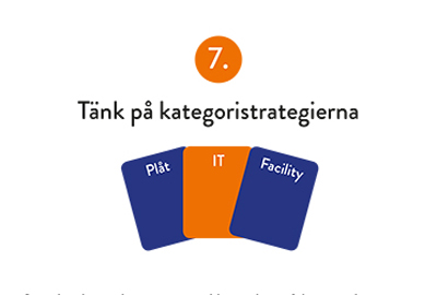 Tips 7. Tänk på kategoristrategierna