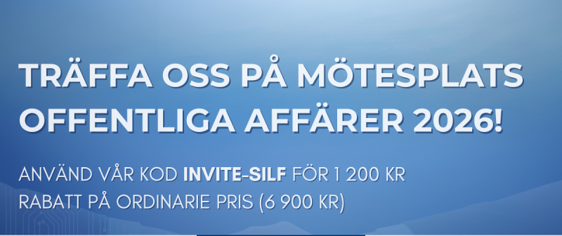 Vi är på plats på Mötesplats Offentliga Affärer 2026